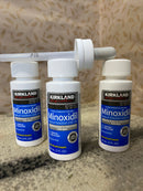 3 frascos de minoxidill