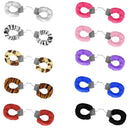 Algema De Metal Com Pelúcia