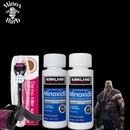 2 FRASCOS DE MINOXIDILL + DERMA ROLLER