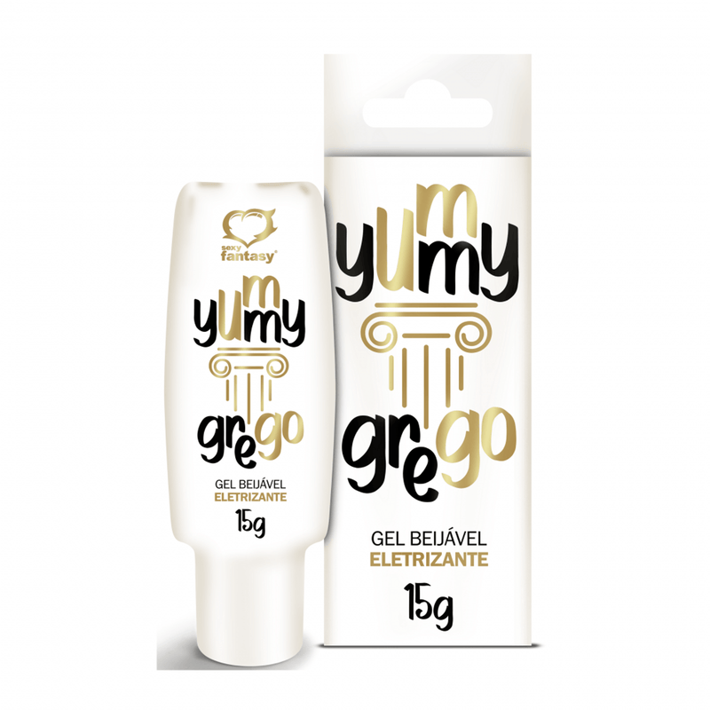 Gel Térmico Yummy Grego Eletrizante 15ml Sexy Fantasy