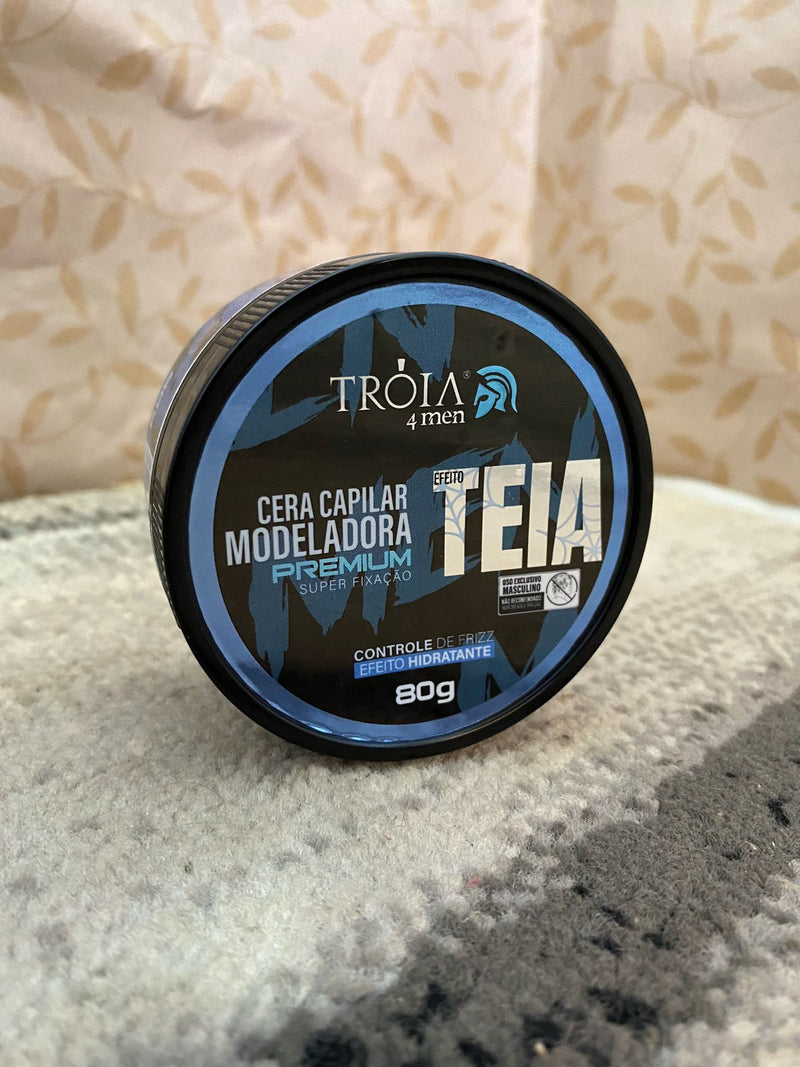 Pasta modeladora para cabelo e barba
